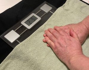 Medium pressure stokes usually mean therapists will be using both hands and leaning in using thier body wieight.